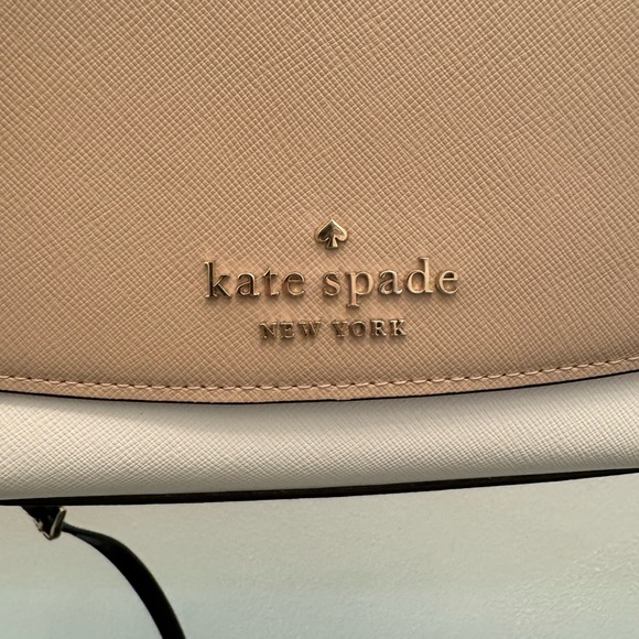 Kate Spade Tan, White and Black Neutral Crossbody Bag - Picture 11 of 16